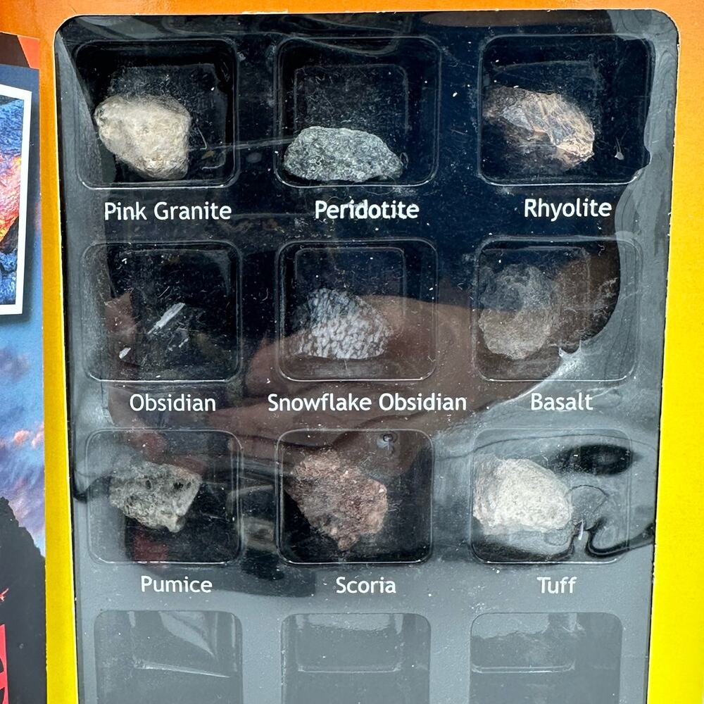 Scholastic Volcanic Rocks Book and Sample Rocks Set Ages 7+ - Picture 3 of 5